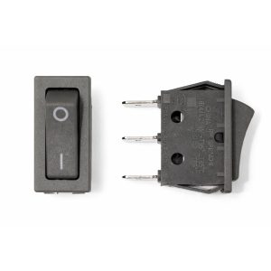 UM12LG - Rocker Switch For Light - 2 Stage (On/off) - Grey