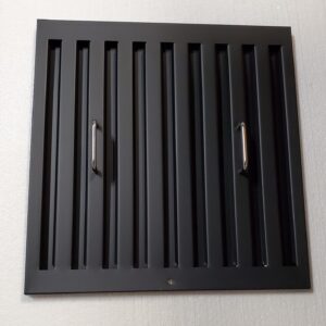 Bfu17mb - Matte Black Baffle Filter