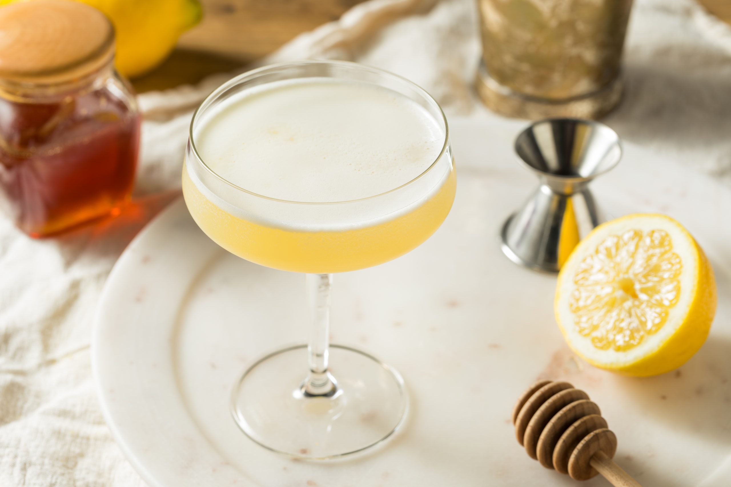 Bees Knees Stinger Cocktail