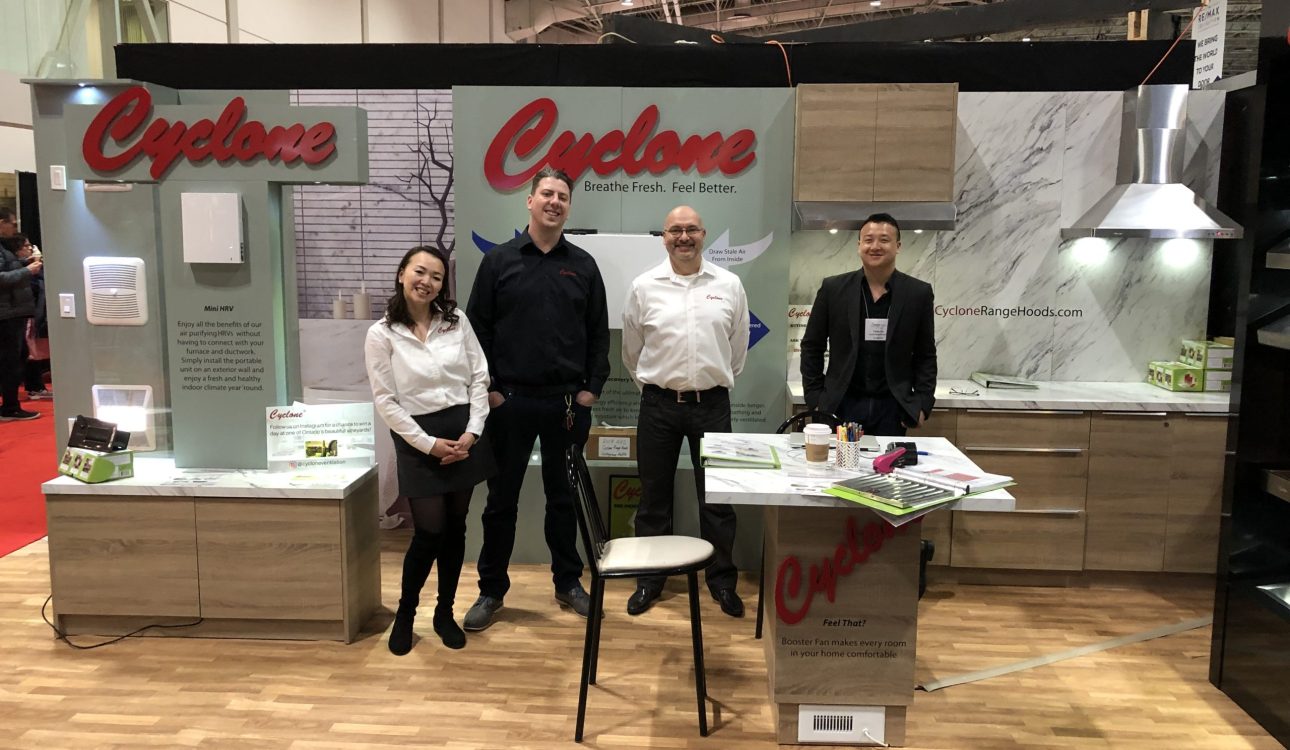 Toronto Home Show - Cyclone Range Hoods